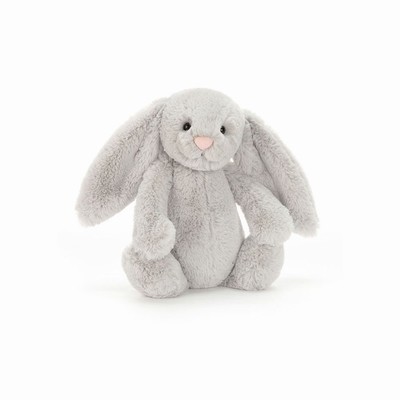 Jellycat Bashful Silver Konijn | BH7301425